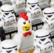 Lego Star Wars Minifigure Chicken Suit / Storm Troopers